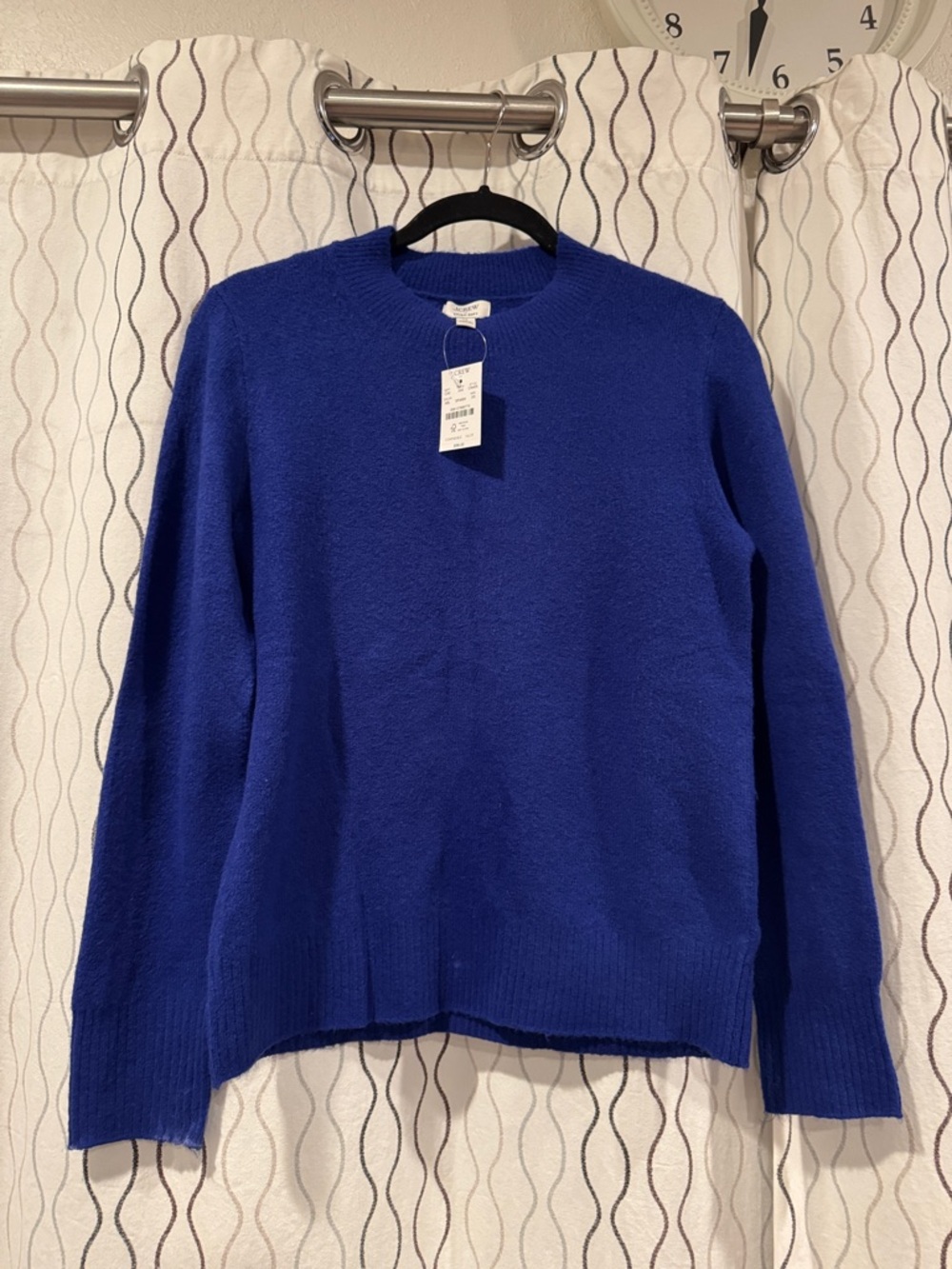 J. Crew Royal Blue Crewneck Sweater